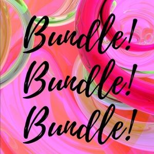 bundle! Bundle! BUNDLE! The more you buy, the more you SAVE! Open to offers!
